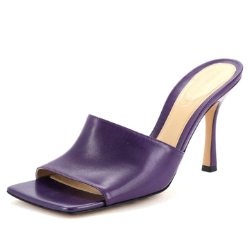 Bottega Veneta Women's Stretch Mule Heeled Sandals Leather