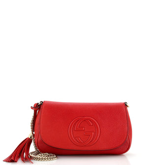Gucci Soho Chain Crossbody Bag Leather Medium