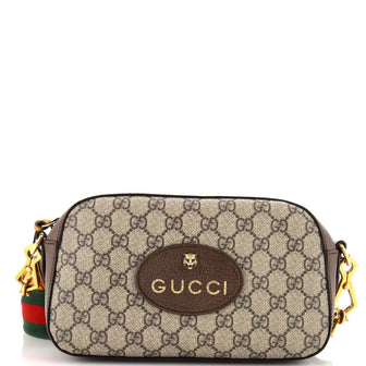 Gucci Neo Vintage Camera Messenger Bag GG Coated Canvas