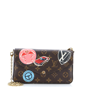 Louis Vuitton Felicie Pochette Limited Edition Monogram Canvas