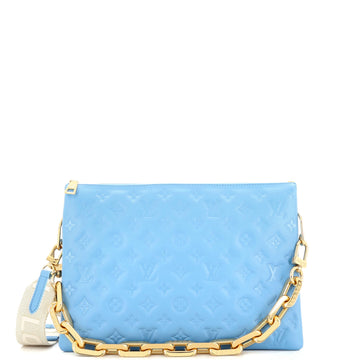 Louis Vuitton Coussin Bag Monogram Embossed Lambskin MM