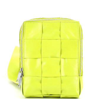 Bottega Veneta Cassette Sling Crossbody Bag Maxi Intrecciato Leather
