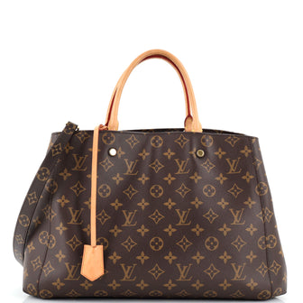Louis Vuitton Montaigne Handbag Monogram Canvas GM