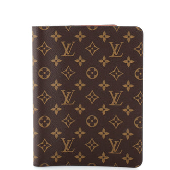 Louis Vuitton Desk Agenda Cover Monogram Canvas