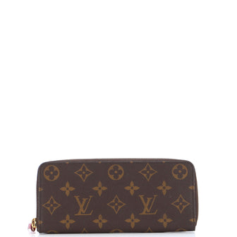 Louis Vuitton Clemence Wallet Monogram Canvas