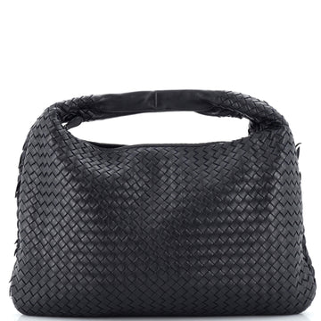 Bottega Veneta Veneta Hobo Intrecciato Nappa with Frayed Detail Large