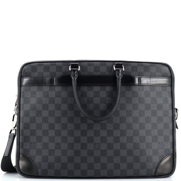 Louis Vuitton Porte-Documents Voyage Briefcase Damier Graphite PM