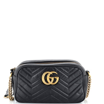 Gucci GG Marmont Shoulder Bag Matelasse Leather Small
