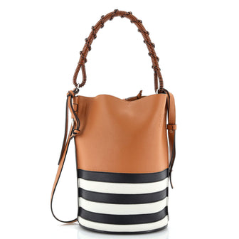 Loewe Gate Top Handle Bucket Bag Leather Medium