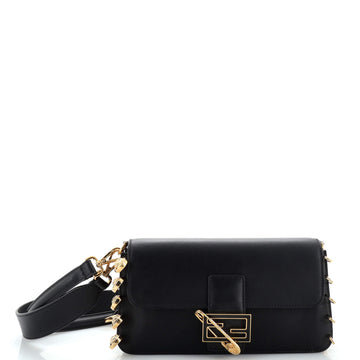 Fendi x Versace Fendace Brooch Baguette NM Bag Leather Medium