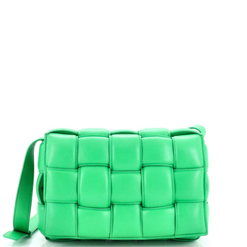 Bottega Veneta Cassette Crossbody Bag Padded Maxi Intrecciato Leather