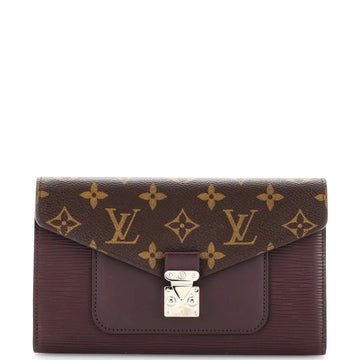 Louis Vuitton Marie-Rose Wallet Monogram Canvas and Epi Leather