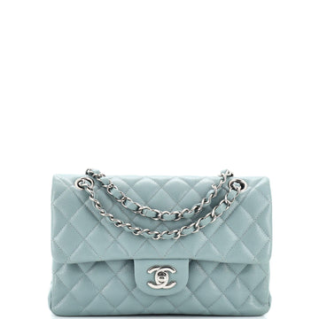 Chanel Classic Double Flap Bag Quilted Caviar Small