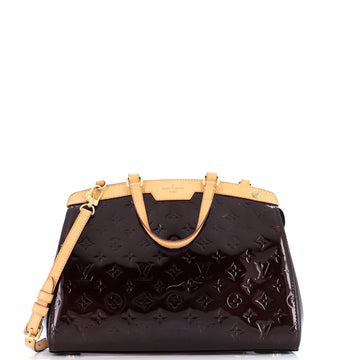 Louis Vuitton Brea Handbag Monogram Vernis MM