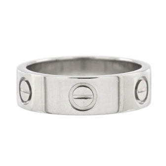 Cartier Love Band Ring Platinum