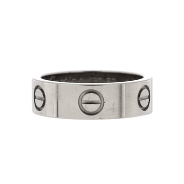Cartier Love Band Ring 18K White Gold