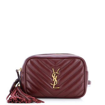 Saint Laurent Lou Belt Bag Matelasse Chevron Leather