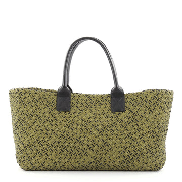  Bottega Veneta Cabat Tote Intrecciato Leather Medium Green 2485903