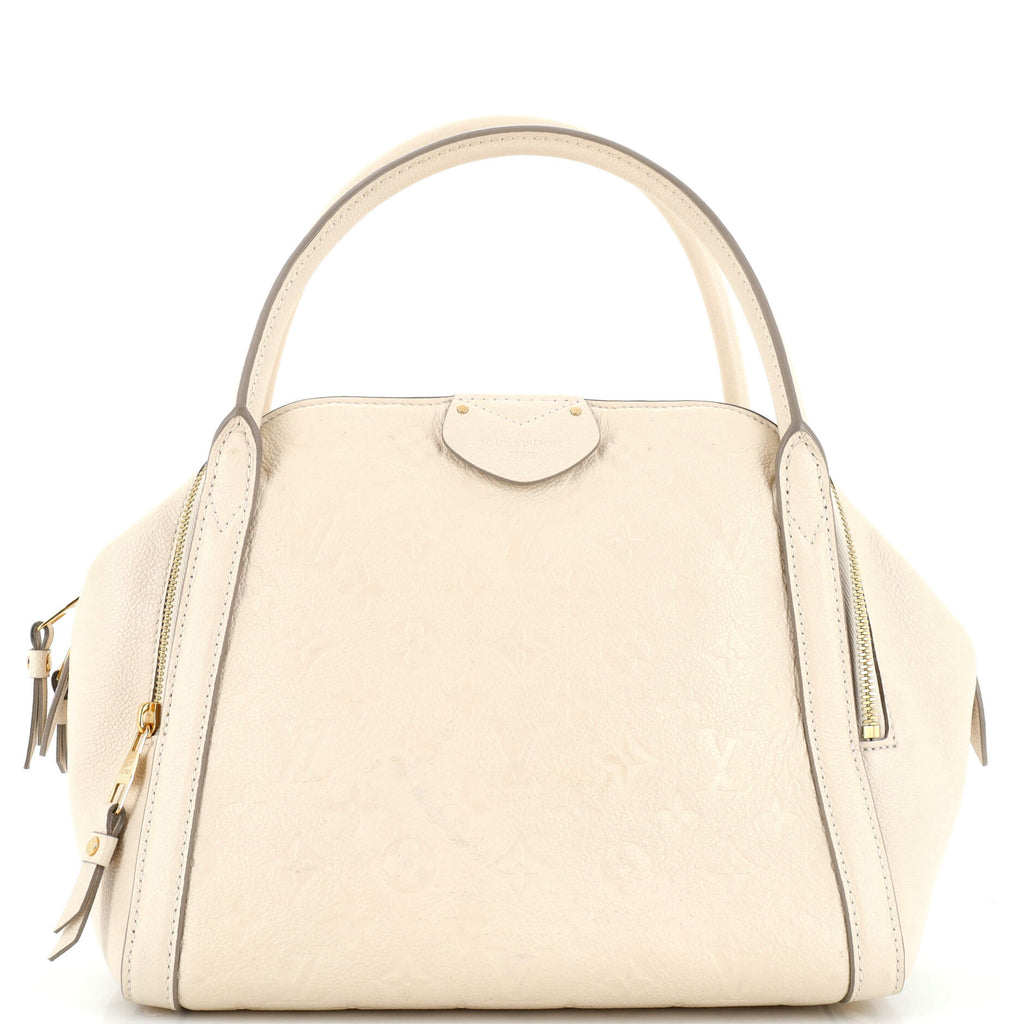 Louis Vuitton Marais Handbag Monogram Empreinte Leather MM Neutral 2485931
