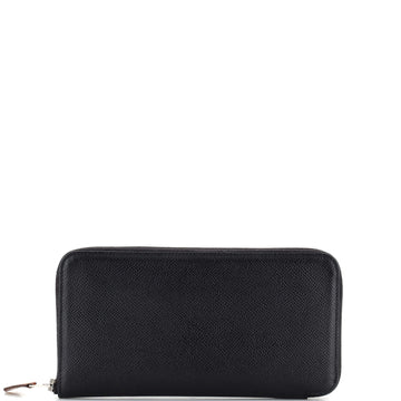 Hermes Azap Zip Around Wallet Silk'in Epsom Long