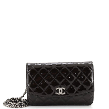 Chanel Brilliant Wallet on Chain Quilted Patent