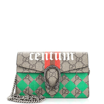 Gucci Dionysus Bag Printed GG Coated Canvas Super Mini