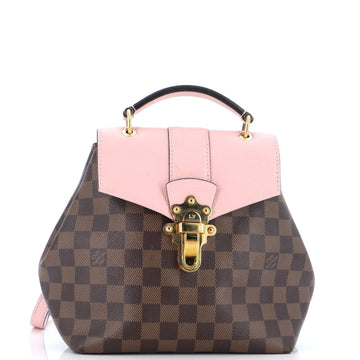 Louis Vuitton Clapton Backpack Damier and Leather
