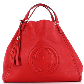 Gucci Soho Shoulder Bag Leather Large