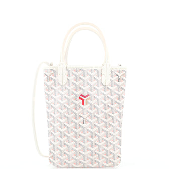 Goyard Poitiers Tote Claire Voie Coated Canvas Mini