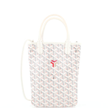 Goyard Poitiers Tote Claire Voie Coated Canvas Mini
