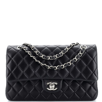 Chanel Classic Double Flap Bag Quilted Lambskin Medium