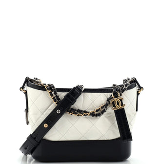 Chanel Gabrielle Hobo Quilted Aged Calfskin Small