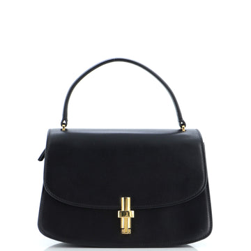 The Row Sofia Top Handle Bag Leather 8.75
