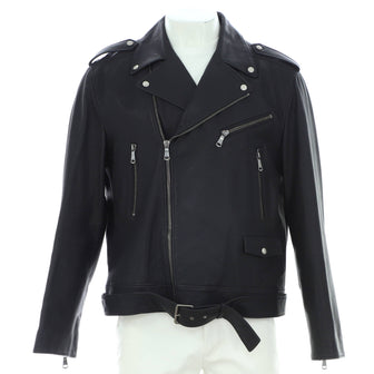 Gucci Men's Biker Jacket Leather