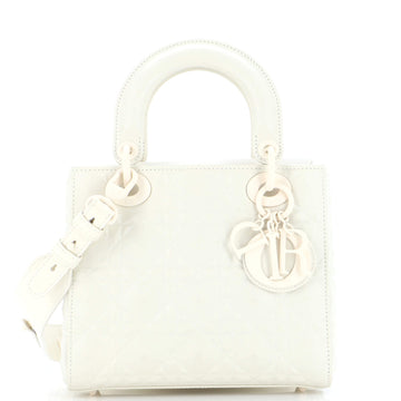 Christian Dior My ABCDior Lady Dior Bag Diamond Motif Cannage Calfskin Small