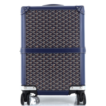 Goyard Bourget Trolley Rolling Luggage Coated Canvas PM
