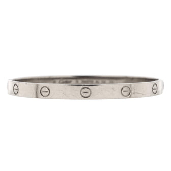 Cartier Love Bracelet 18K White Gold