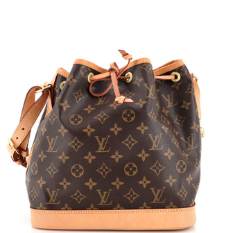 Louis Vuitton Petit Noe NM Handbag Monogram Canvas