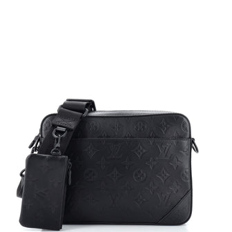 Louis Vuitton Duo Messenger Bag Monogram Shadow Leather