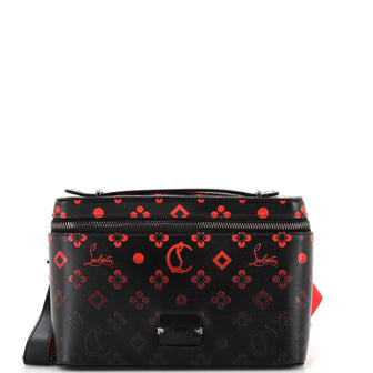 Christian Louboutin Kypipouch Crossbody Bag Degrade Monogram Printed Leather Small