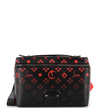 Christian Louboutin Kypipouch Crossbody Bag Degrade Monogram Printed Leather Small