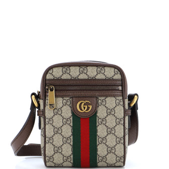 Gucci Ophidia Messenger Bag GG Coated Canvas Mini