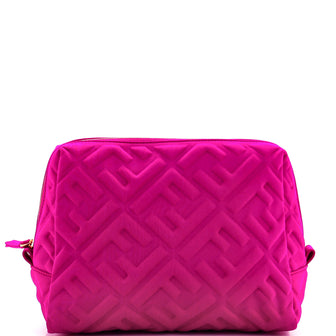 Fendi FF 1974 Cosmetic Pouch Zucca Lycra Large