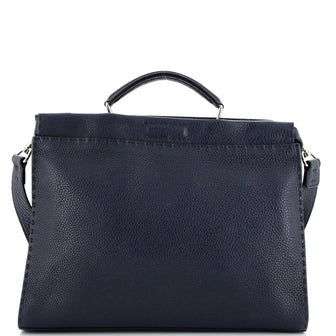 Fendi Monster Selleria Peekaboo Fit Bag Leather Regular