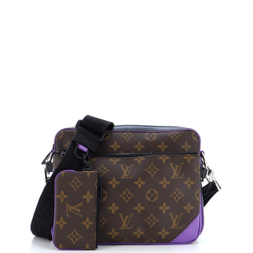 Louis Vuitton Trio Messenger Bag Macassar Monogram Canvas
