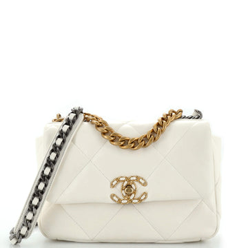 Chanel 19 Flap Bag Quilted Leather Medium