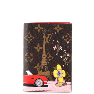 Louis Vuitton Passport Cover Limited Edition Vivienne Xmas Monogram Canvas