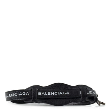 Balenciaga Classic Logo Shoulder Strap Leather