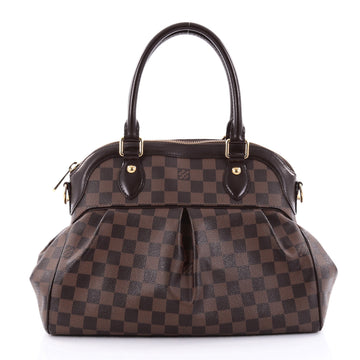 Louis Vuitton Trevi Handbag Damier PM Brown 2489101