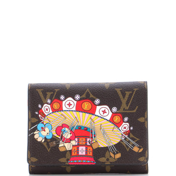Louis Vuitton Victorine Wallet Limited Edition Vivienne Xmas Monogram Canvas
